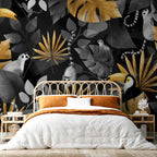 Happy Lemurs Tropical Wall Mural