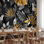 Happy Lemurs Tropical Wall Mural