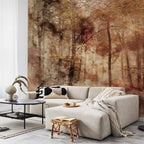 Wandbild Verloren im Wald