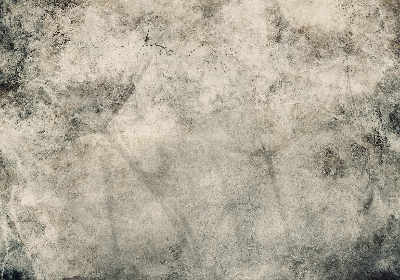 Wandbild – Industrielle Blumen-Wandkunst