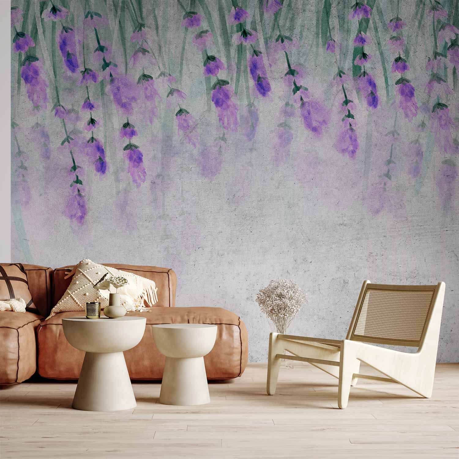 Wall Mural - Lavender Breath - Second Variant