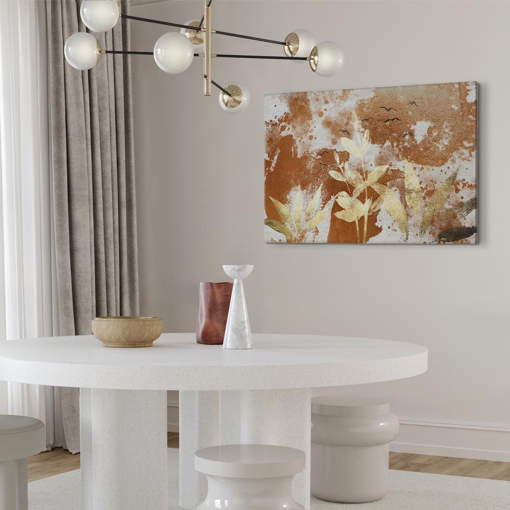 Rural Landscape Wide Canvas Print