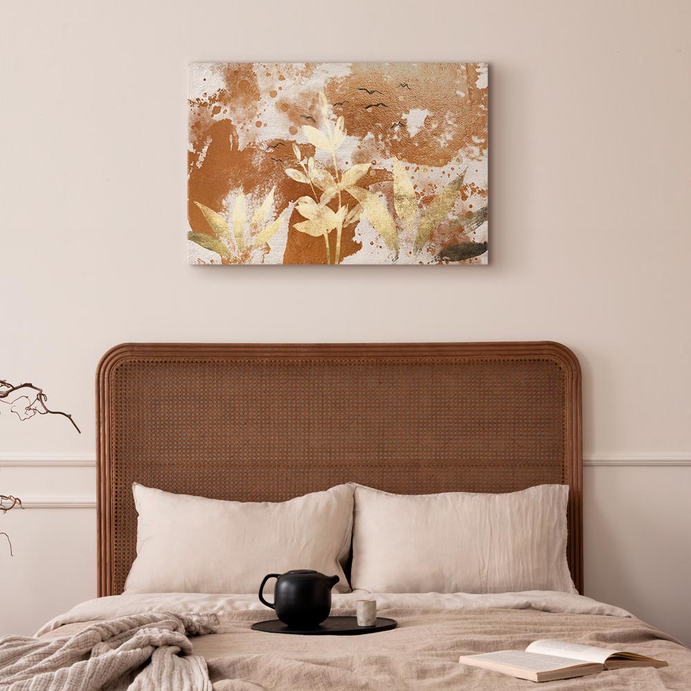 Rural Landscape Wide Canvas Print