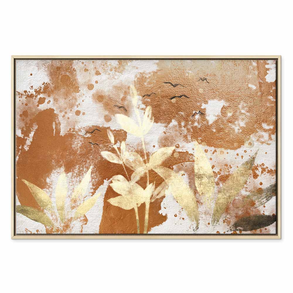 Rural Landscape Wide Canvas Print