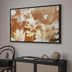 Rural Landscape Wide Canvas Print