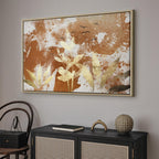 Rural Landscape Wide Canvas Print