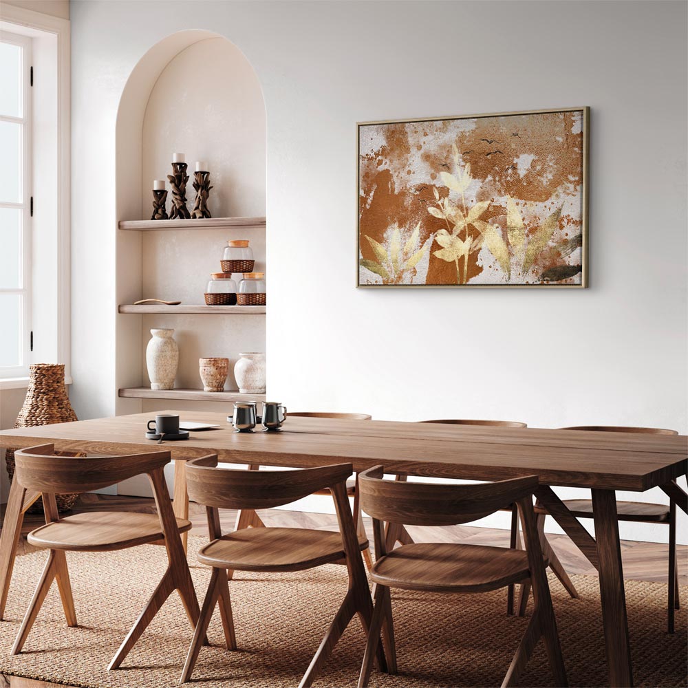 Rural Landscape Wide Canvas Print