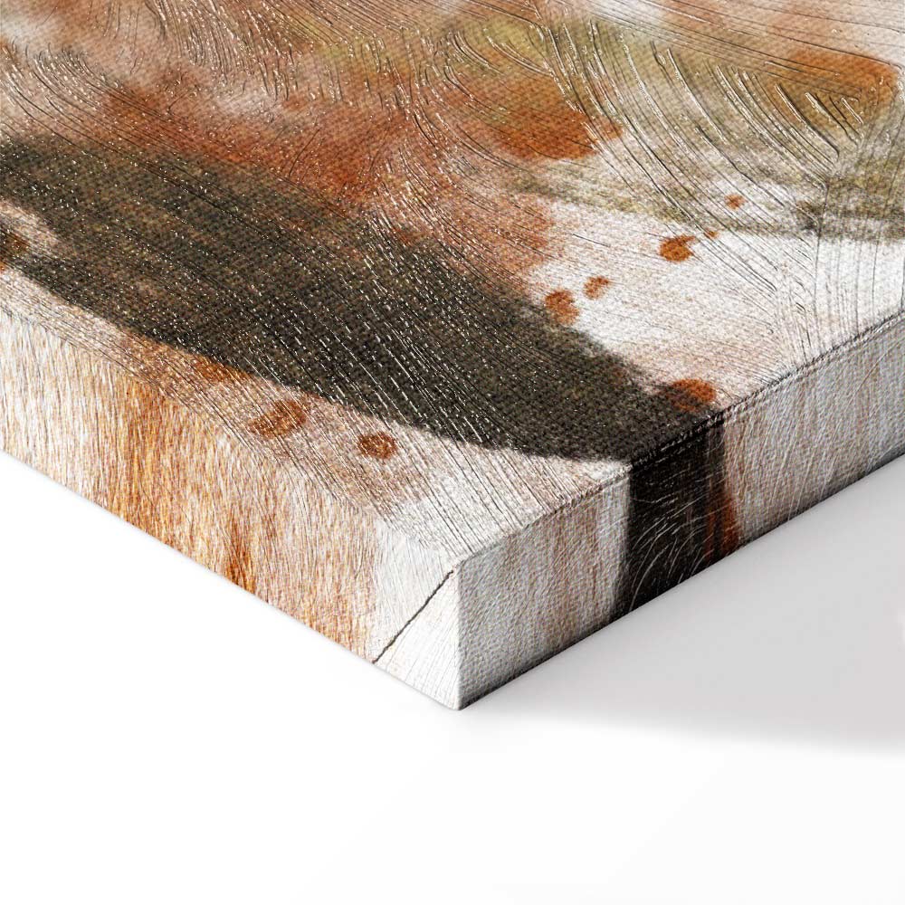 Rural Landscape Wide Canvas Print