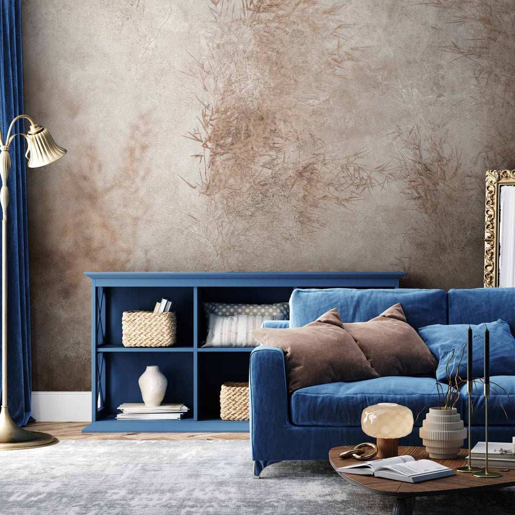 Wandbild Blumen – vom Wind verweht