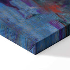 Autumn Birds and Trees Colorful Canvas Print