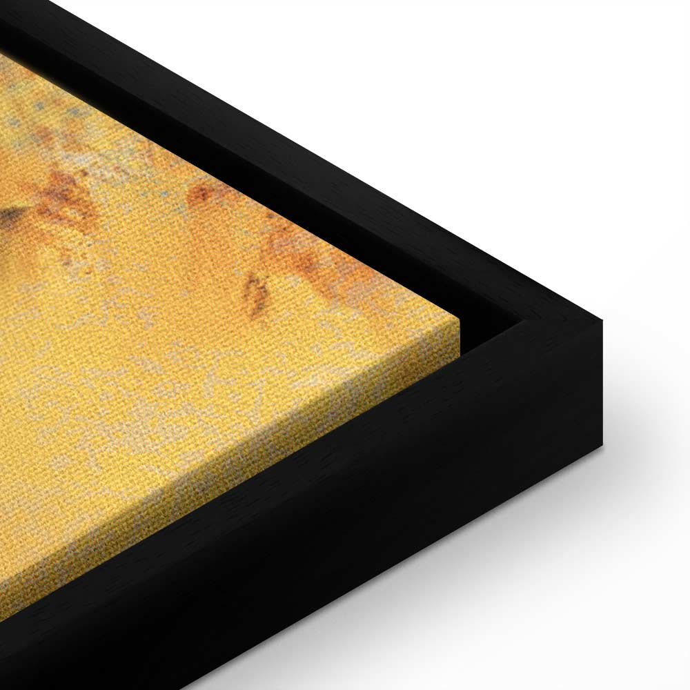 Autumn Birds and Trees Colorful Canvas Print