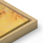 Autumn Birds and Trees Colorful Canvas Print