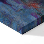 Autumn Birds and Trees Colorful Canvas Print