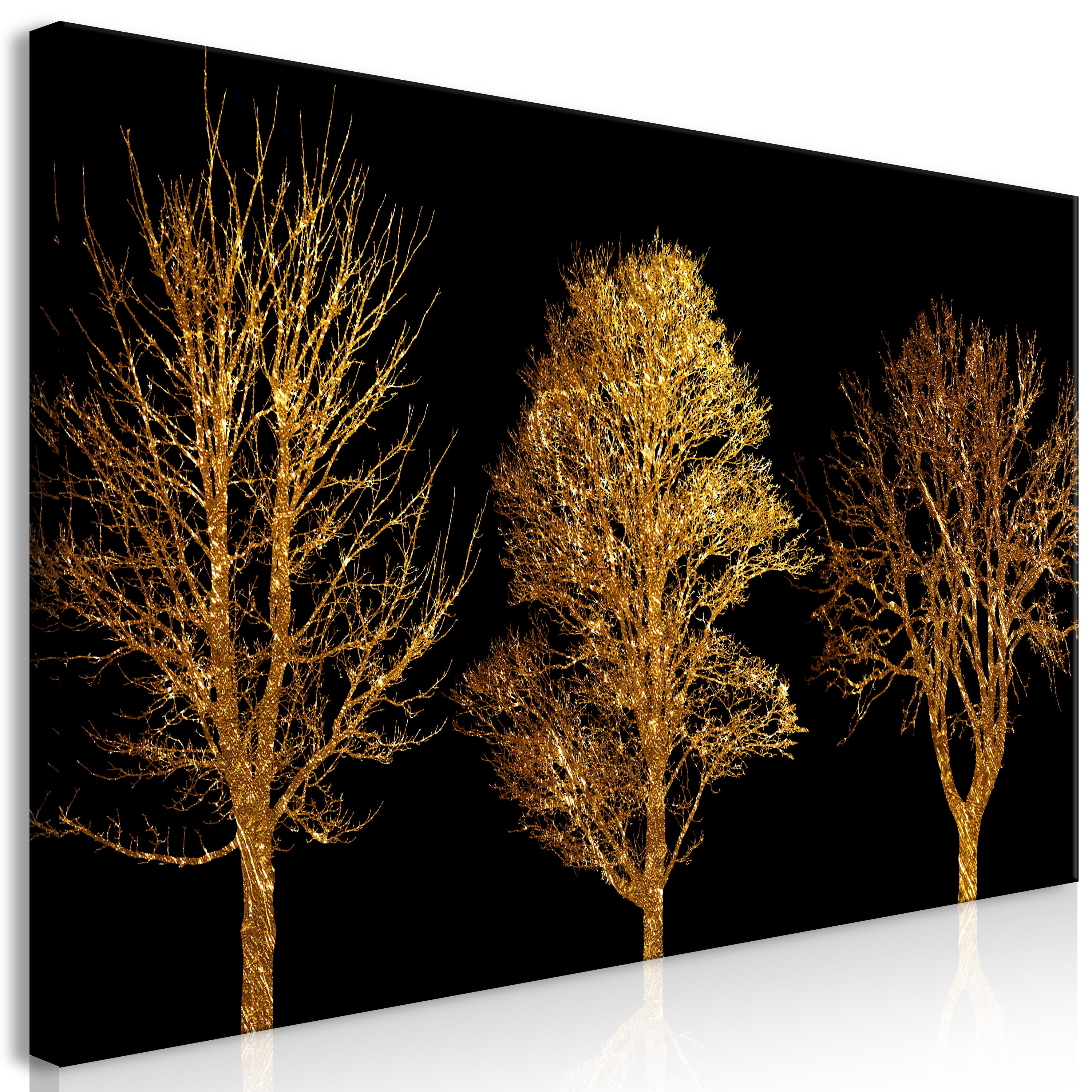 Canvas Print - Golden Forest (1 Part) Wide