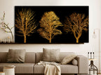 Canvas Print - Golden Forest (1 Part) Wide