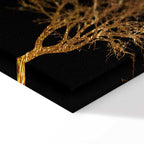 Golden Forest Landscape Canvas Print