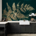 Wall Mural Leaves - Magic Night