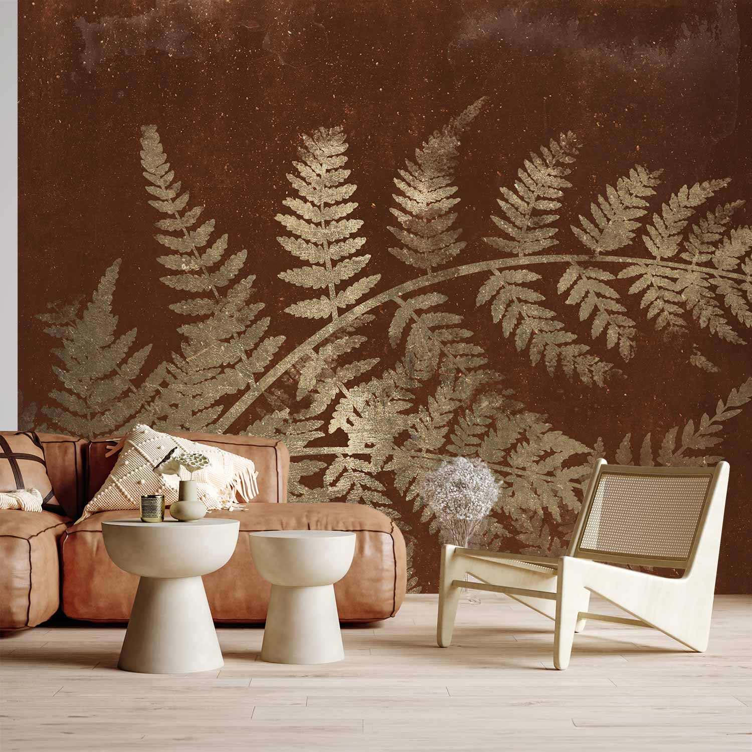 Wall Mural - Magic Night Leaves