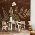 Magic Night Leaf Forest Wall Mural