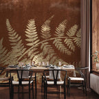 Wall Mural - Magic Night Leaves