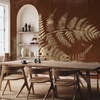 Magic Night Leaf Forest Wall Mural