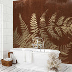 Magic Night Leaf Forest Wall Mural