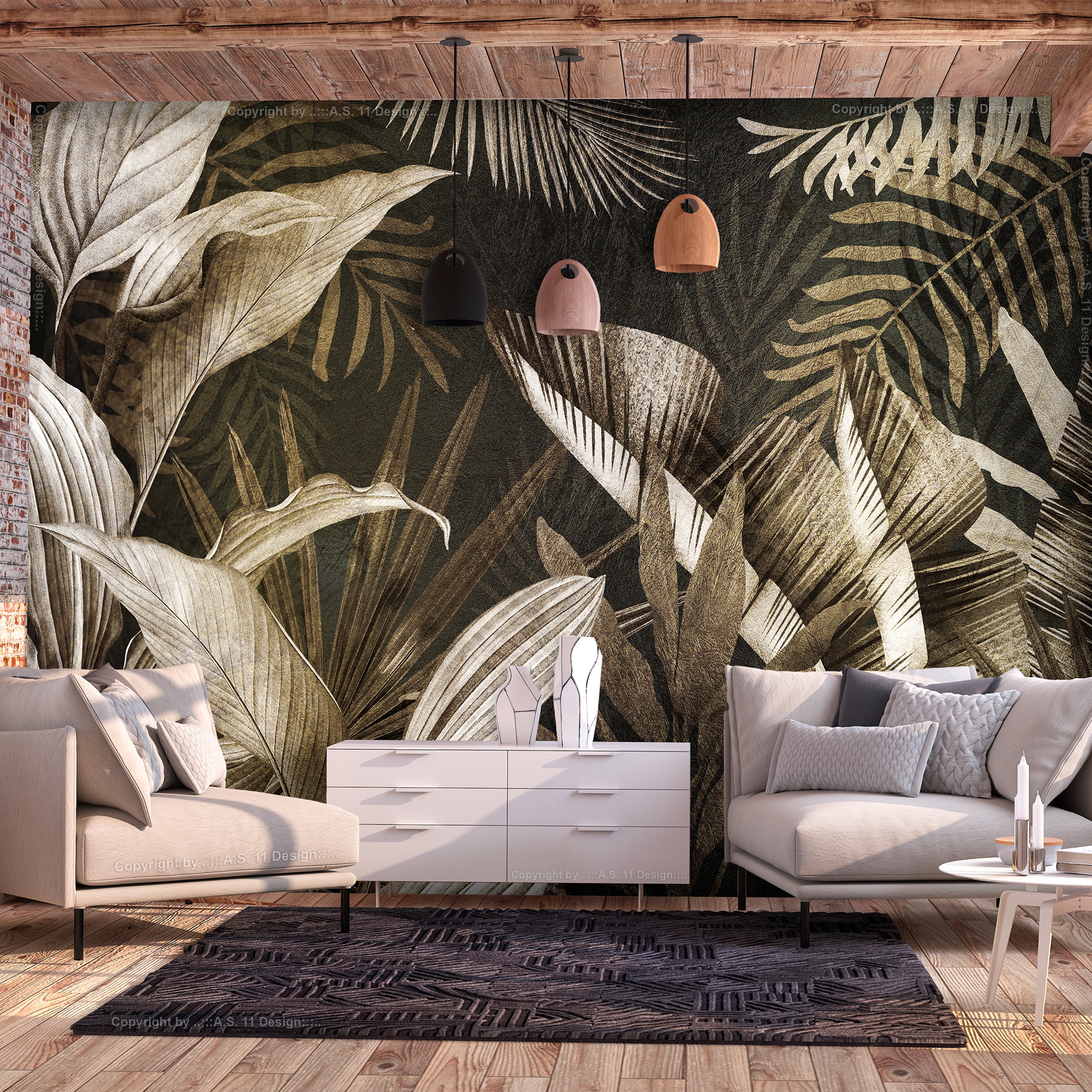 Wall Mural - Nature Frozen in Time - Second Variant