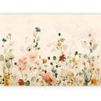 Wall Mural Spring Meadow Leaves