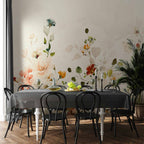 Wall Mural Spring Meadow Leaves