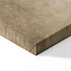 Beige Floral Wide Canvas Print