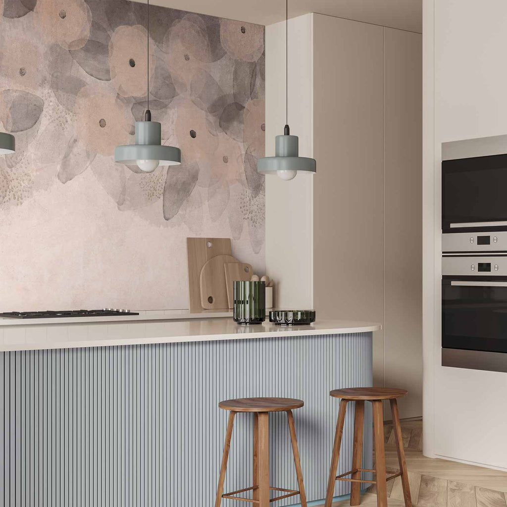 Minimalist Meadow Beige Textured Wall Mural