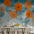 Watercolour Floral Garden Wall Mural