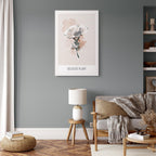 Delicate Plant Vertical Canvas Print