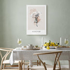 Delicate Plant Vertical Canvas Print