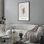 Delicate Plant Vertical Canvas Print