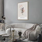 Delicate Plant Vertical Canvas Print