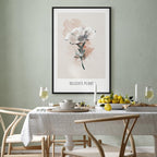 Delicate Plant Vertical Canvas Print