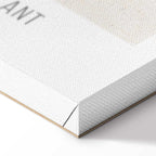 Delicate Plant Vertical Canvas Print