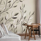 Climbing Leaves Nature Wall Mural
