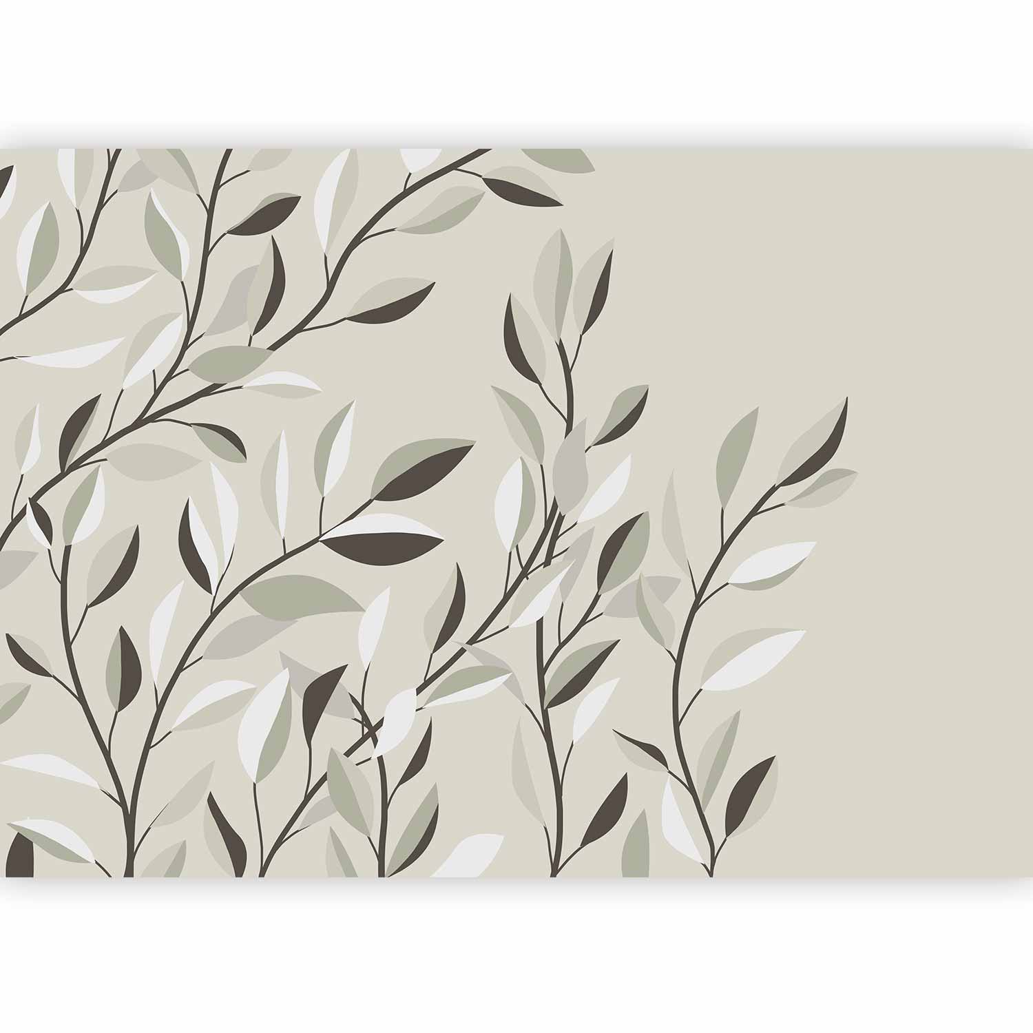 Wall Mural Leaves Climbing Leaves - First Variant