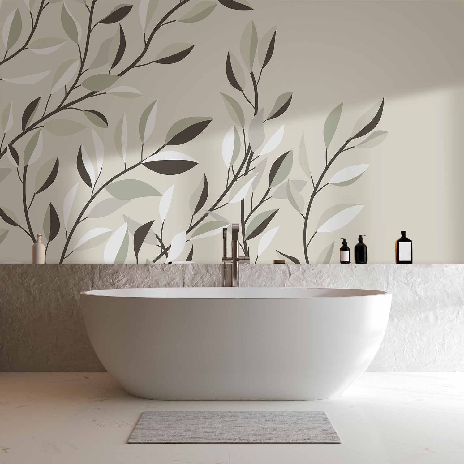 Climbing Leaves Nature Wall Mural