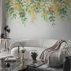 Wall Mural Leaves Under Vegetation