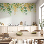 Wall Mural Leaves Under Vegetation