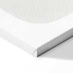 Monstera Line Art Green Canvas Print