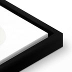 Monstera Line Art Green Canvas Print