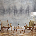 Wall Mural Leaves Winter