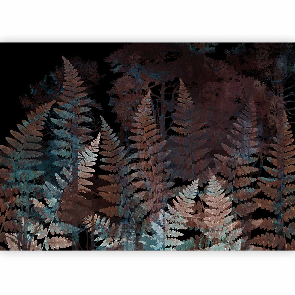 Wall Mural Ferns in the Woods