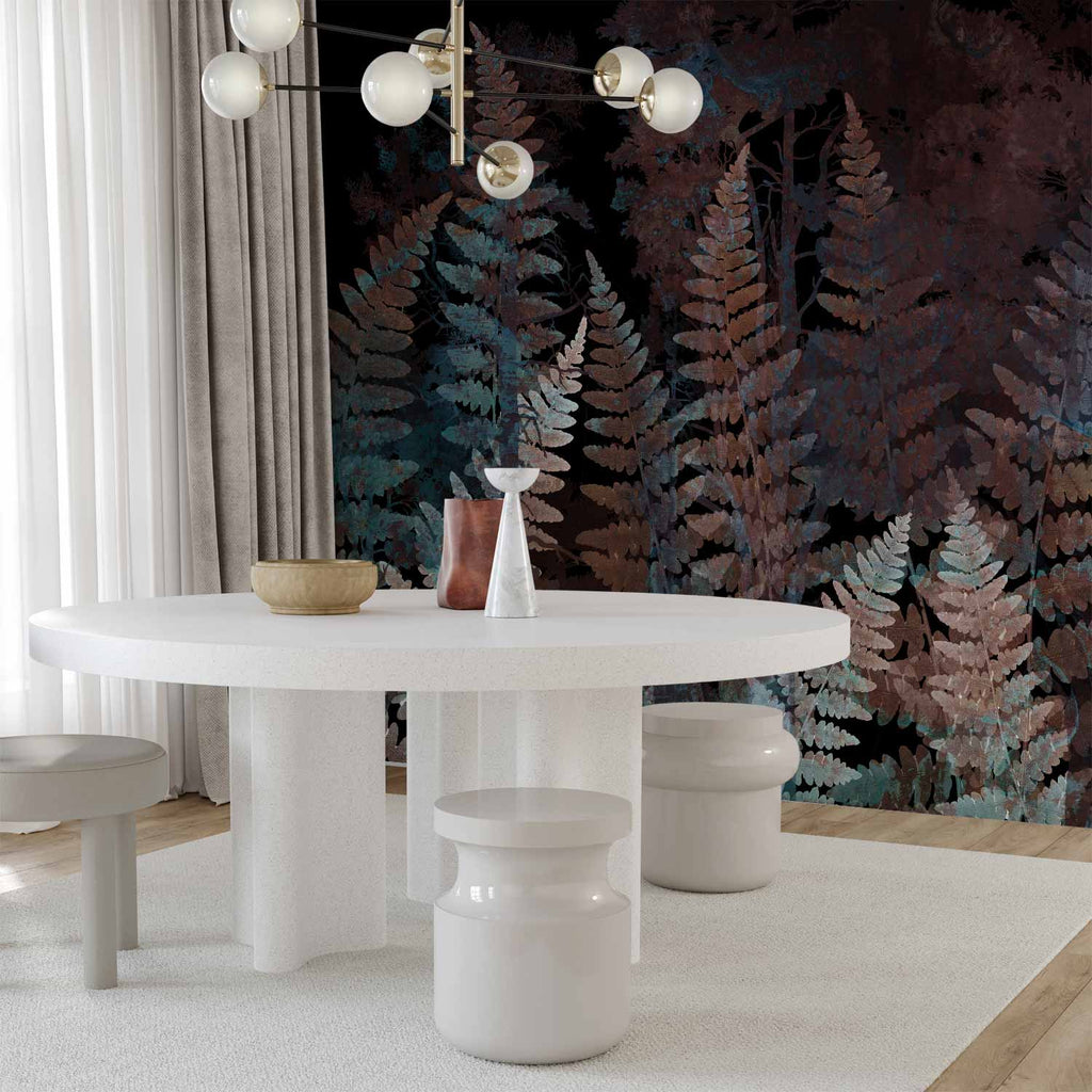 Woodland Ferns Nature Wall Mural