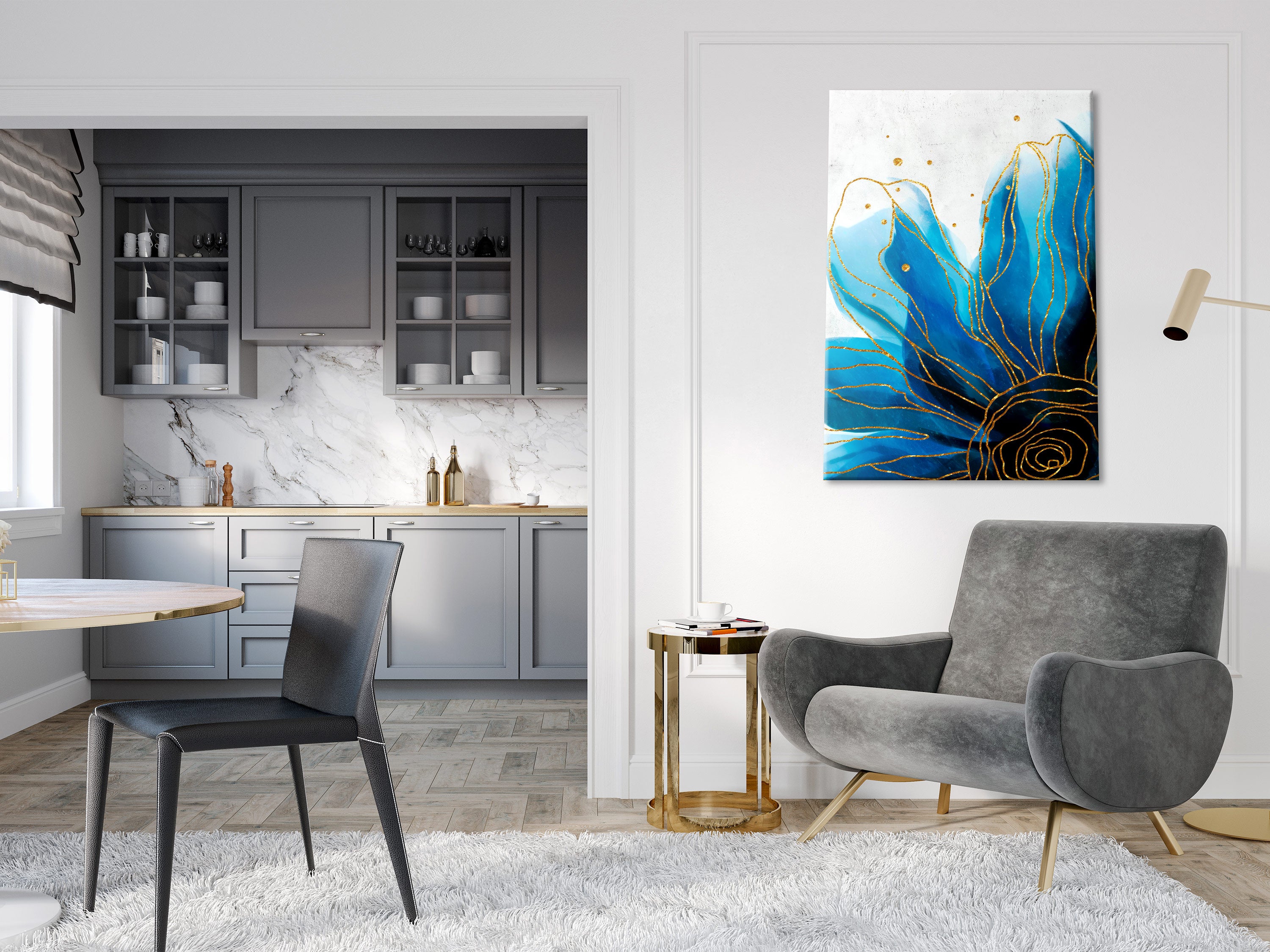 Canvas Print - Enchanted Flower (Vertical)