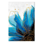 Enchanted Abstract Flower Vertical Canvas Print